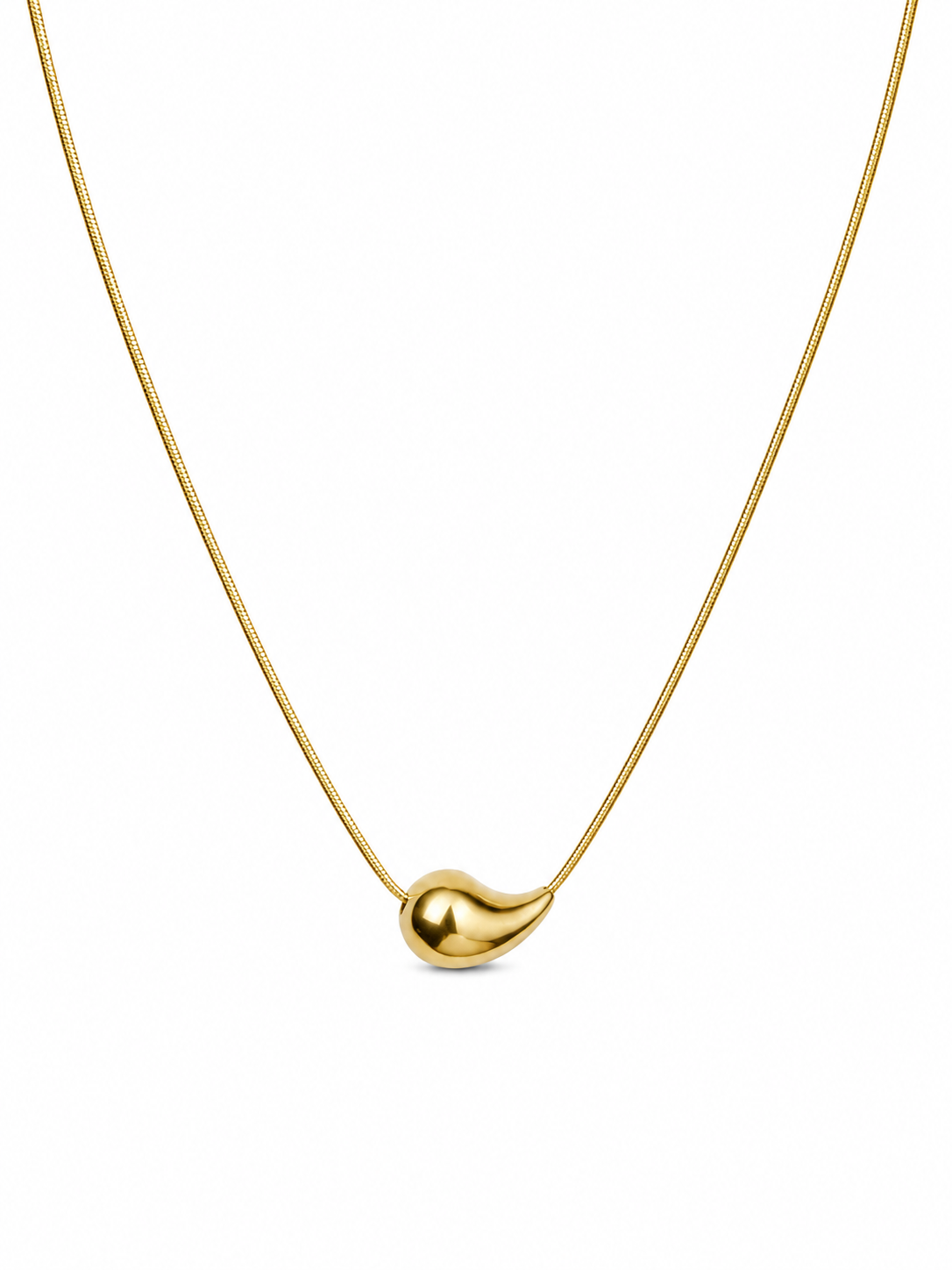 Colar Gota Mirelle Banhado em Ouro 18K