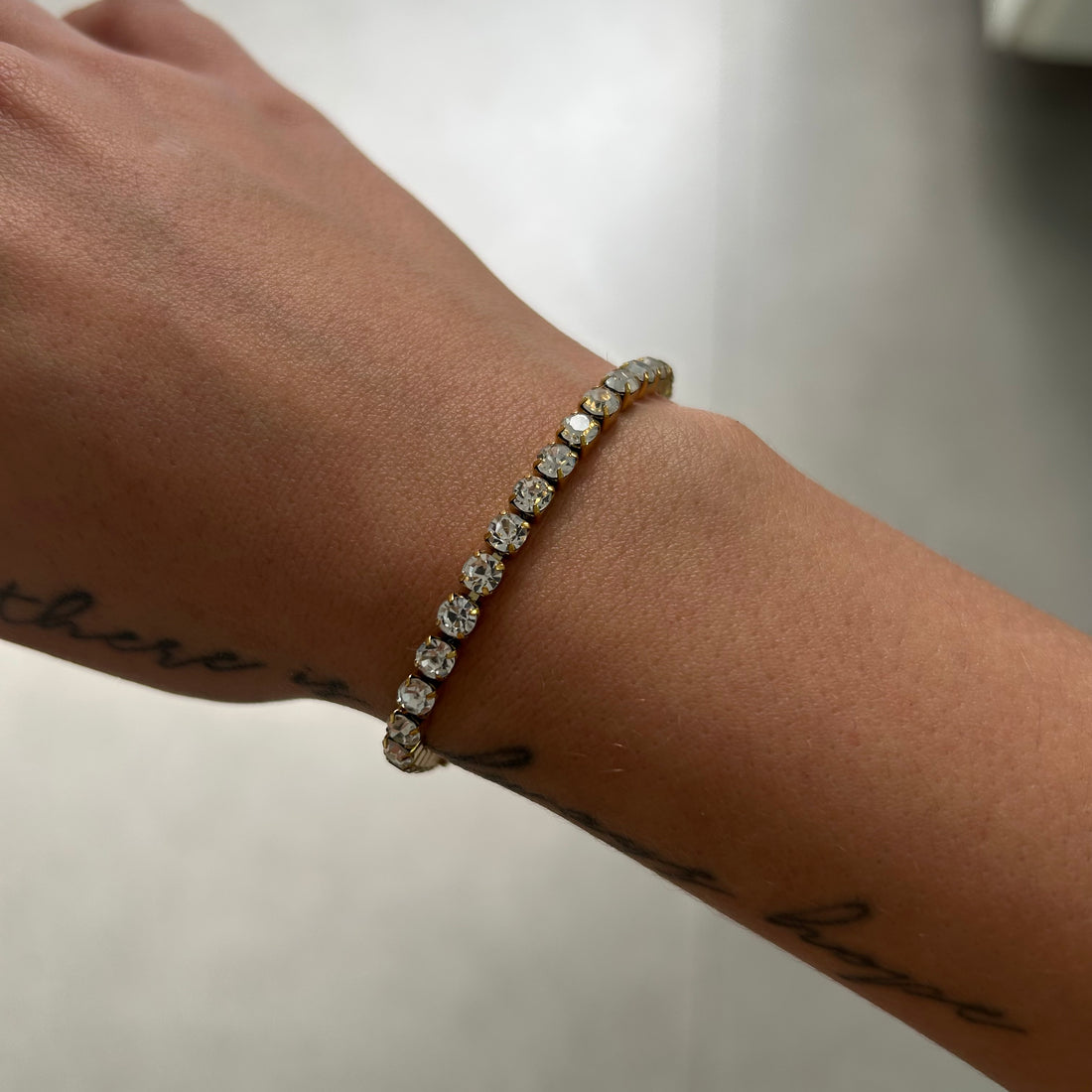 Pulseira Riviera Zircônias Bellagio Aço Inoxidável