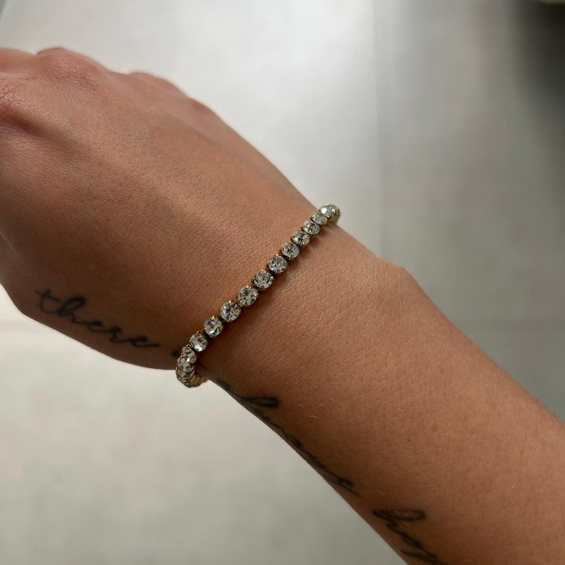 Pulseira Riviera Zircônias Bellagio Aço Inoxidável