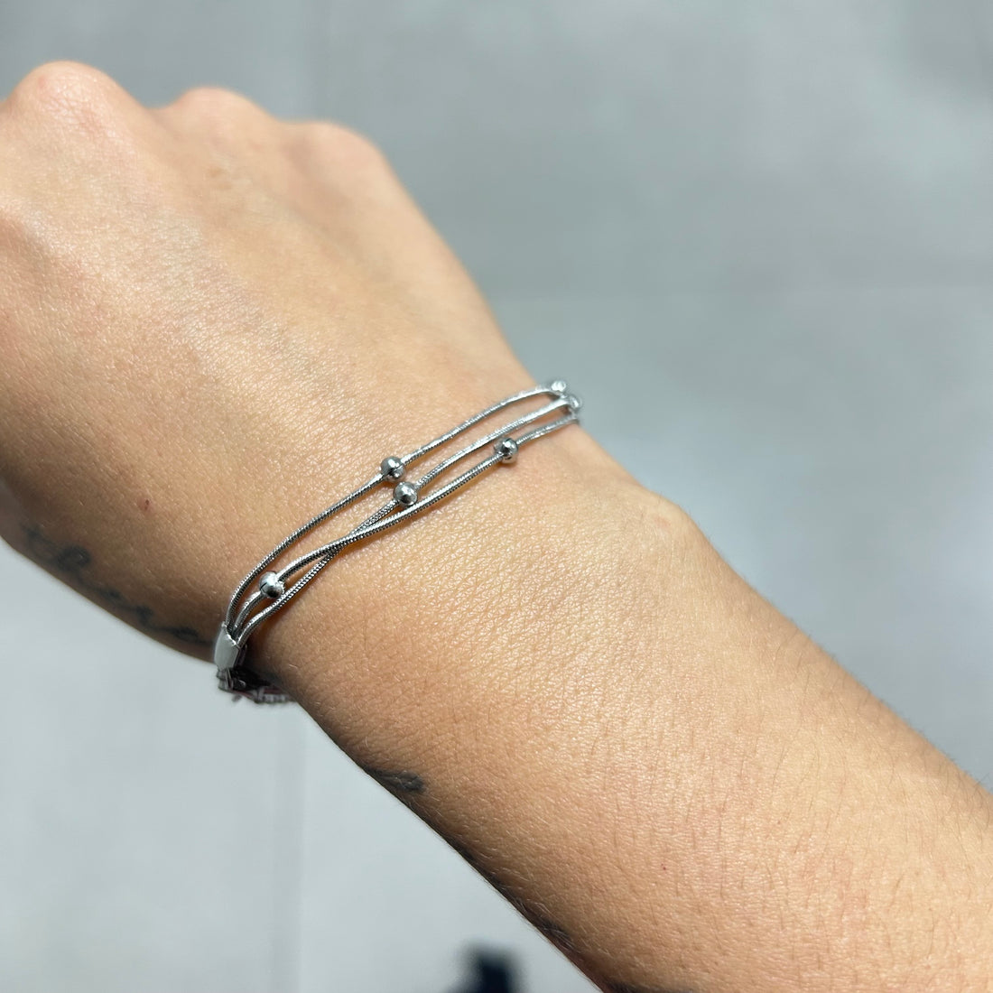 Pulseira Tripla Santorini Aço Inoxidável