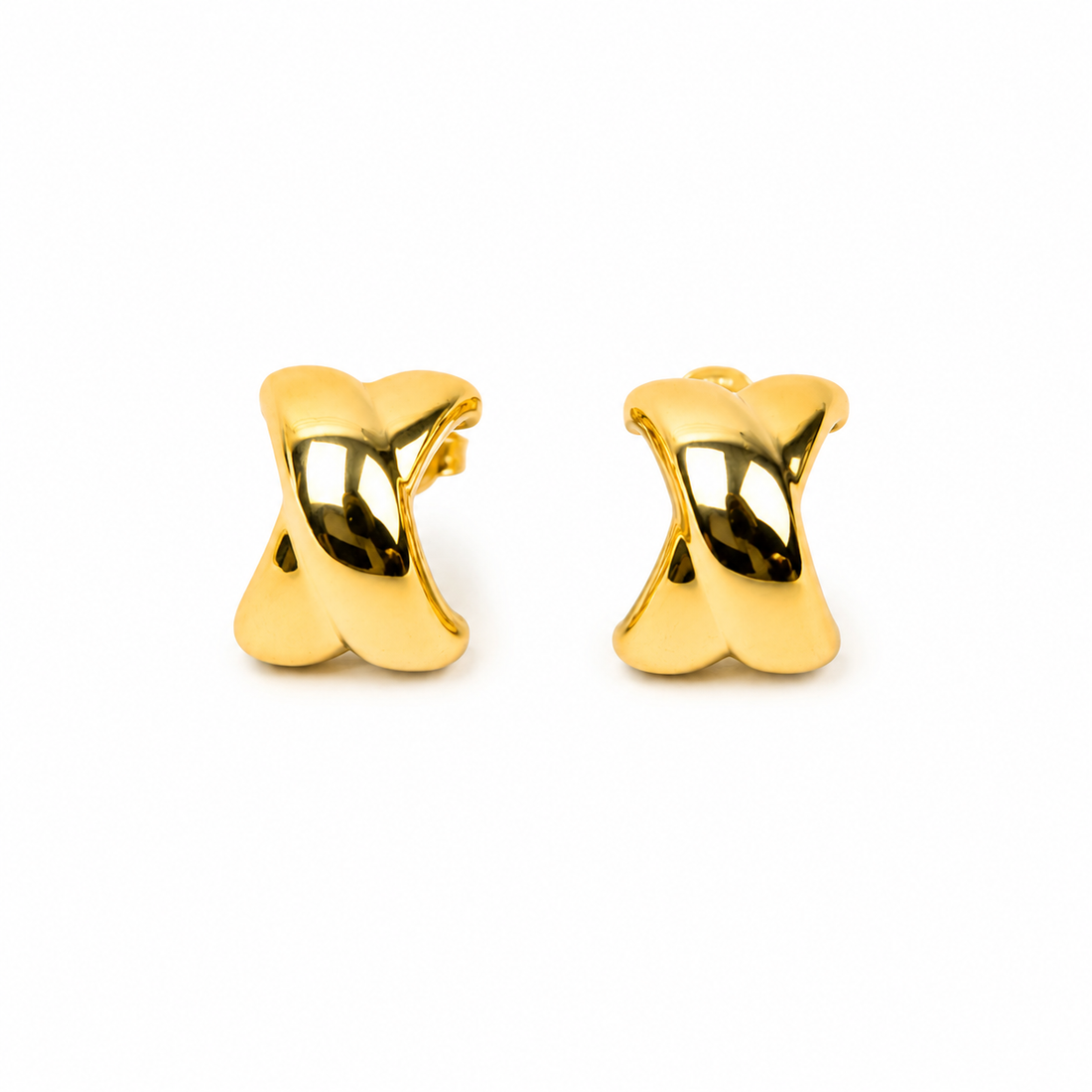 Brinco Alicia Banhado em Ouro 18K
