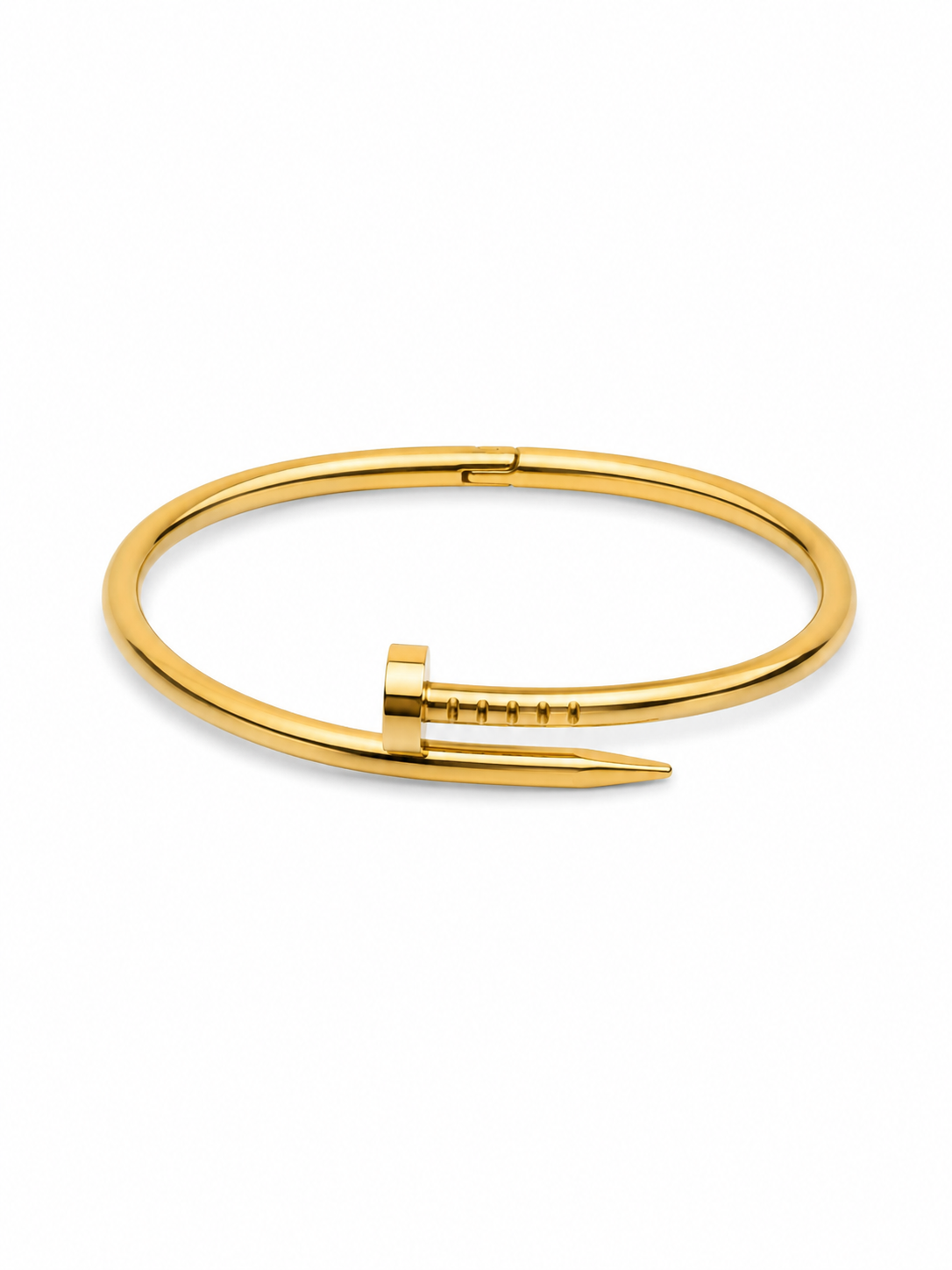Bracelete Prego Pietra Banhado em Ouro 18K