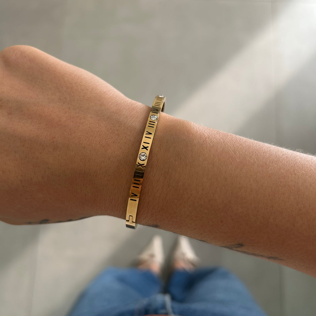 Bracelete Roma Banhado em Ouro 18K