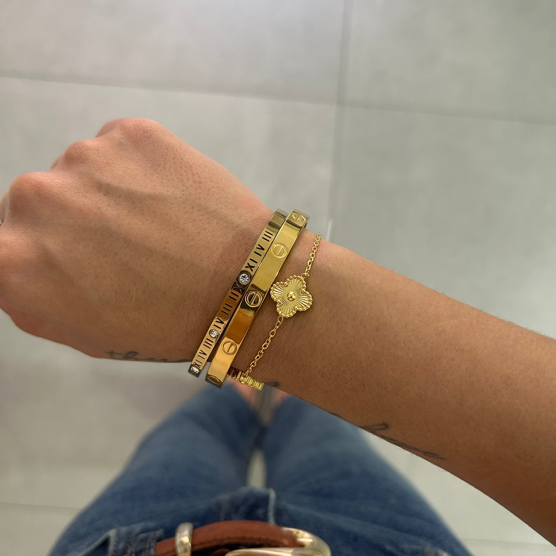 Bracelete Eleonora Banhado em Ouro 18K