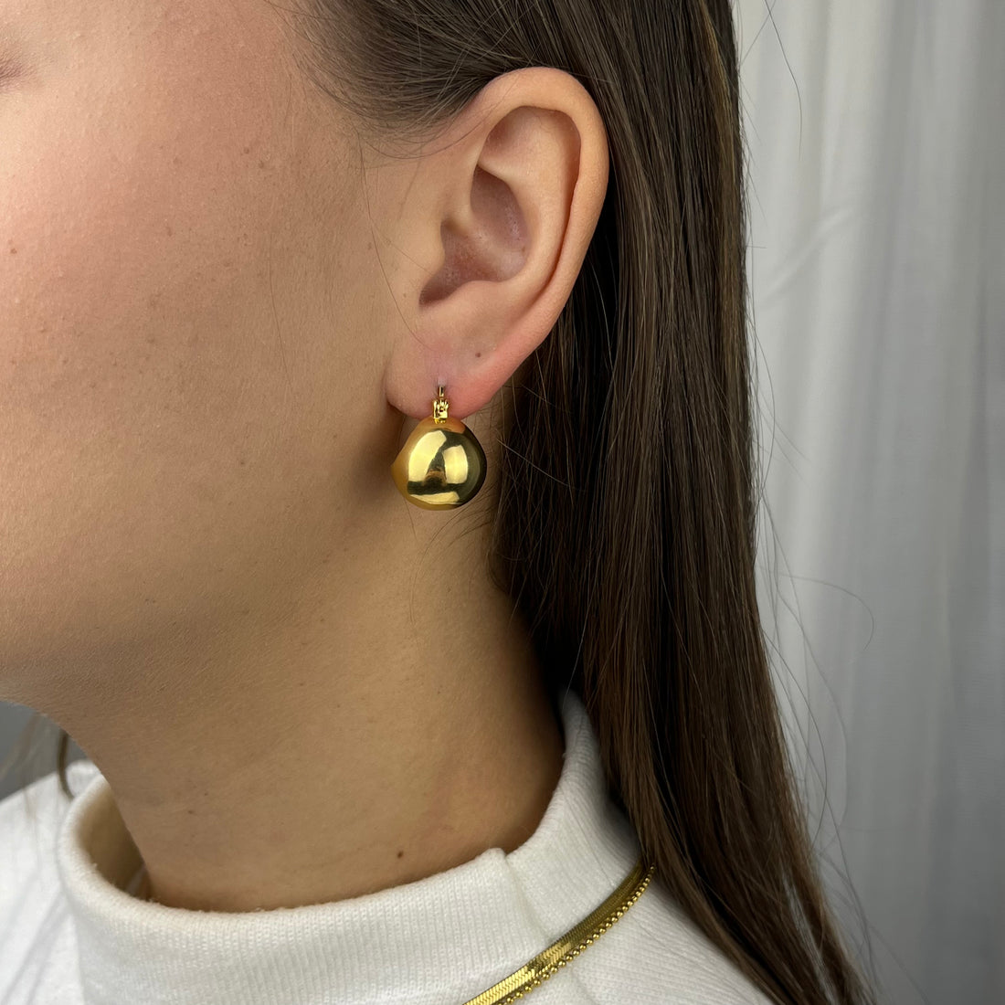 Brinco Sofia Banhado em Ouro 18K