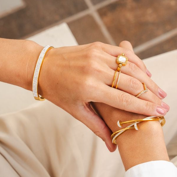 Bracelete Élodie Banhado em Ouro 18K