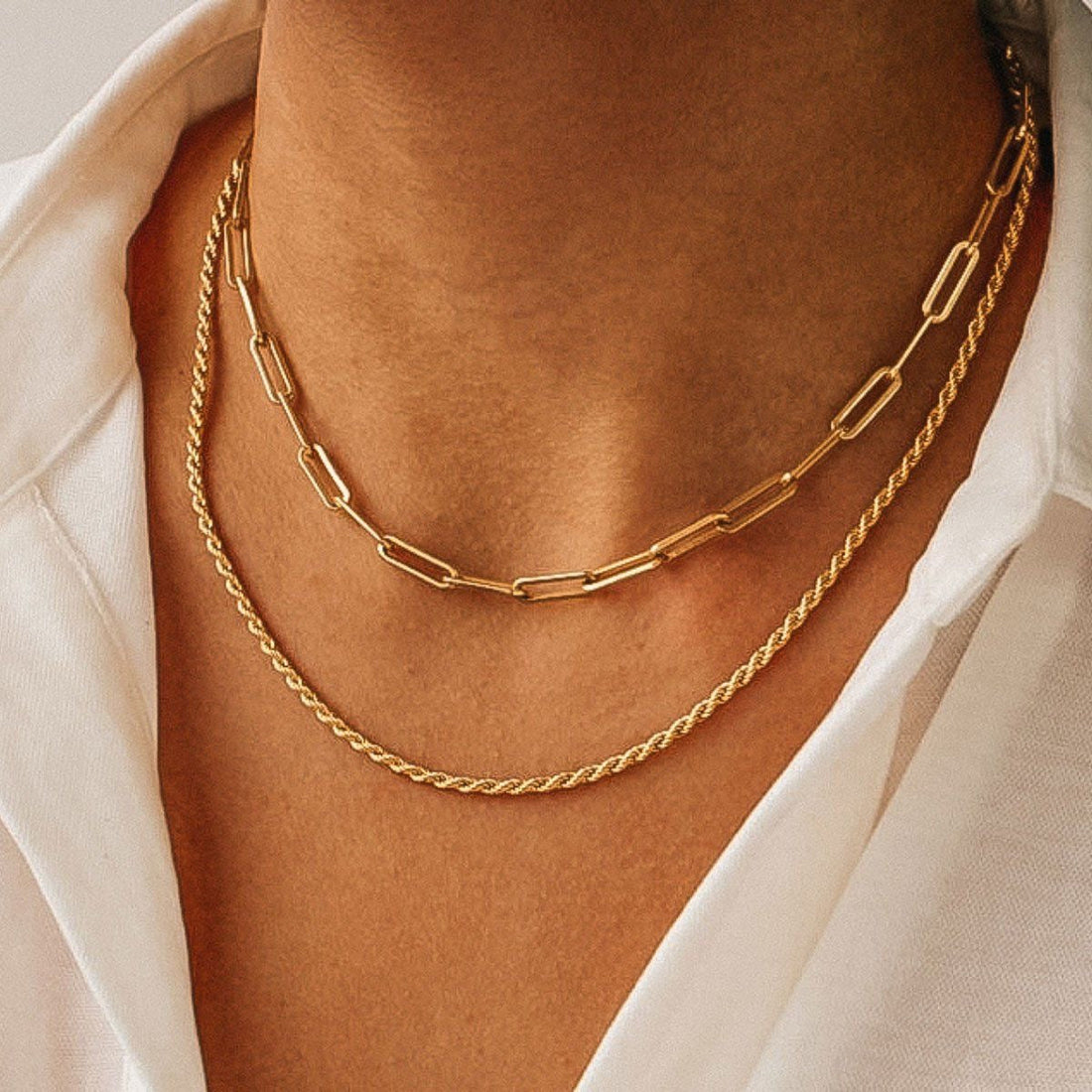 Colar Cordão Baiano 2mm Antonella Banhado em Ouro 18K