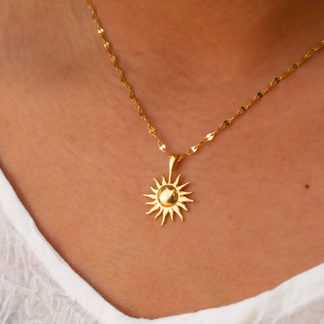 Colar Solara Banhado em Ouro 18K