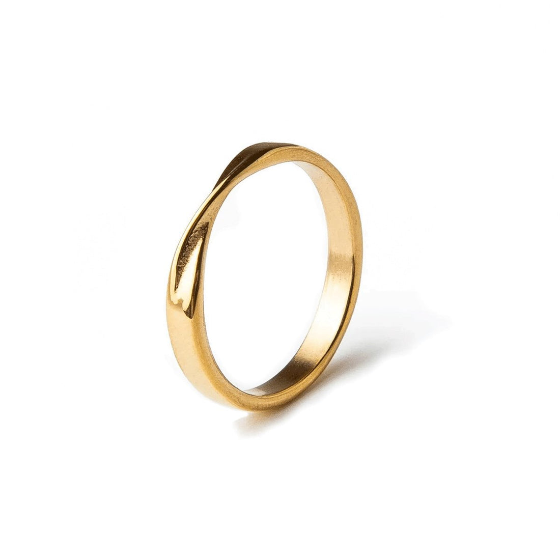 Aliança Renata Banhado em Ouro 18K
