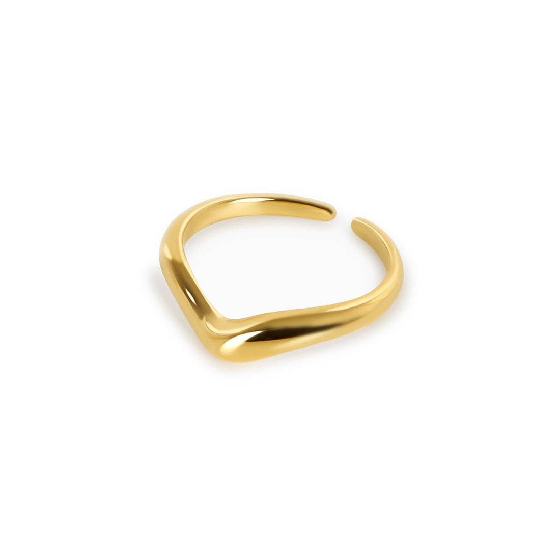 Anel Verena Banhado em Ouro 18K