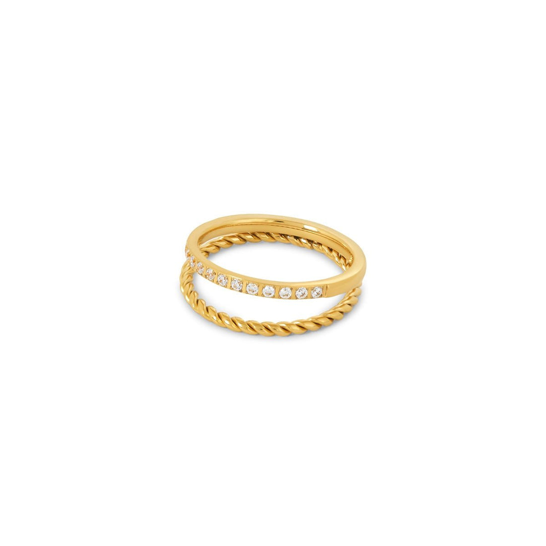Anel Lurea Banhado em Ouro 18K