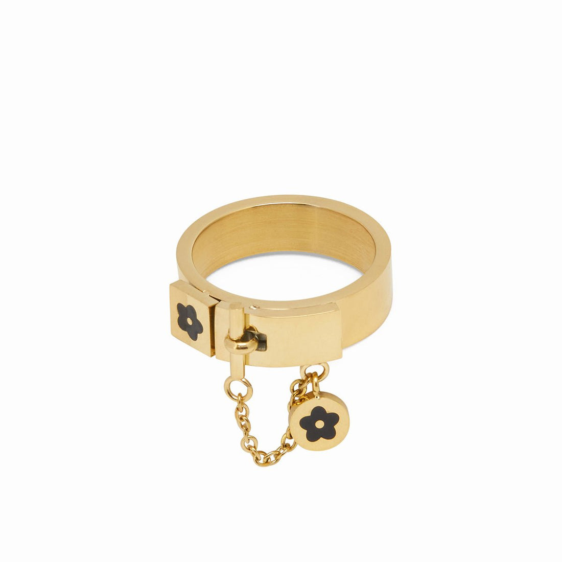 Anel Flower Banhado em Ouro 18K