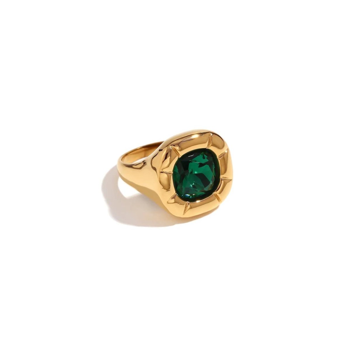 Anel Cocktail Life Banhado em Ouro 18K