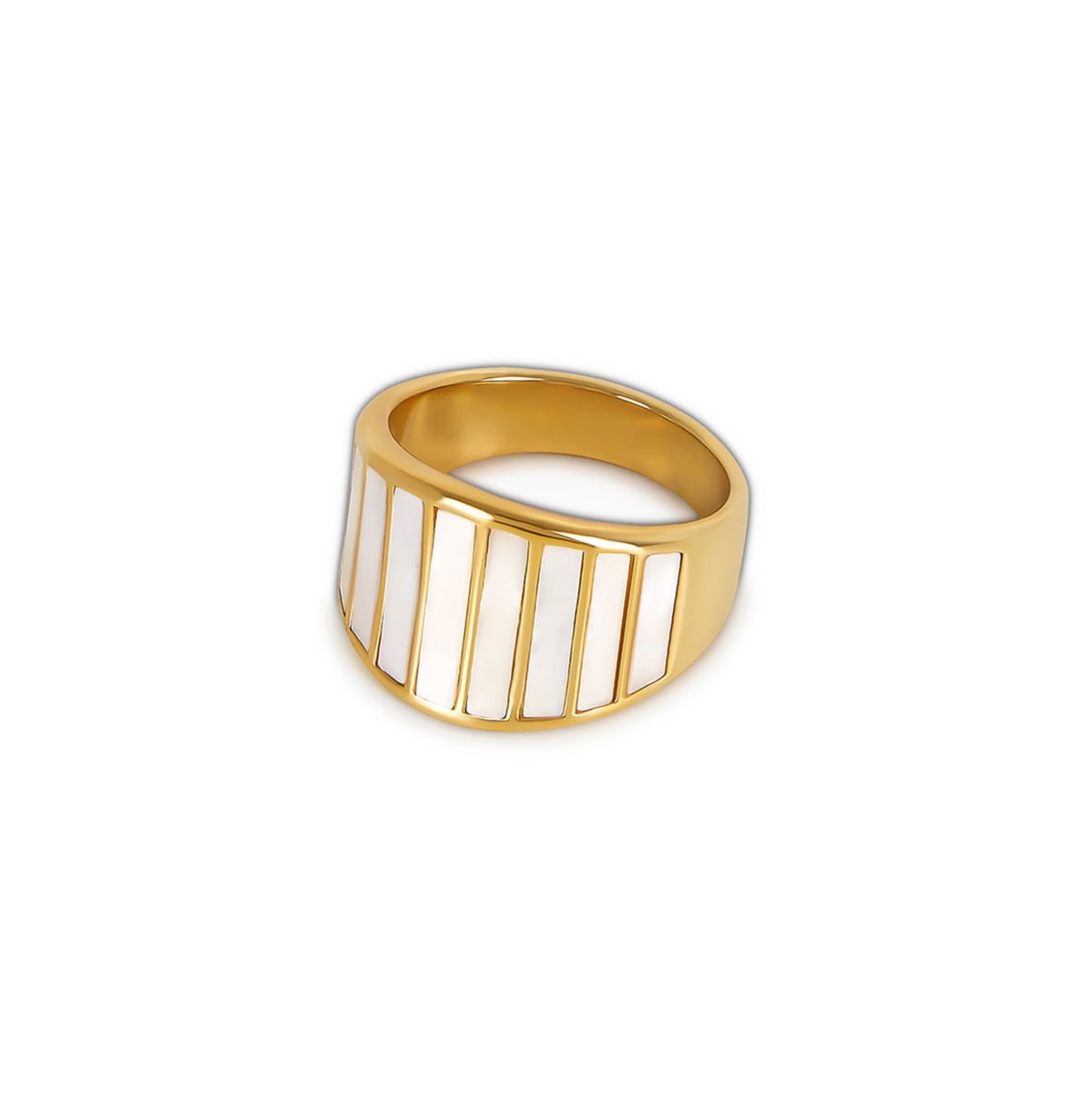 Anel Imperium Banhado em Ouro 18K