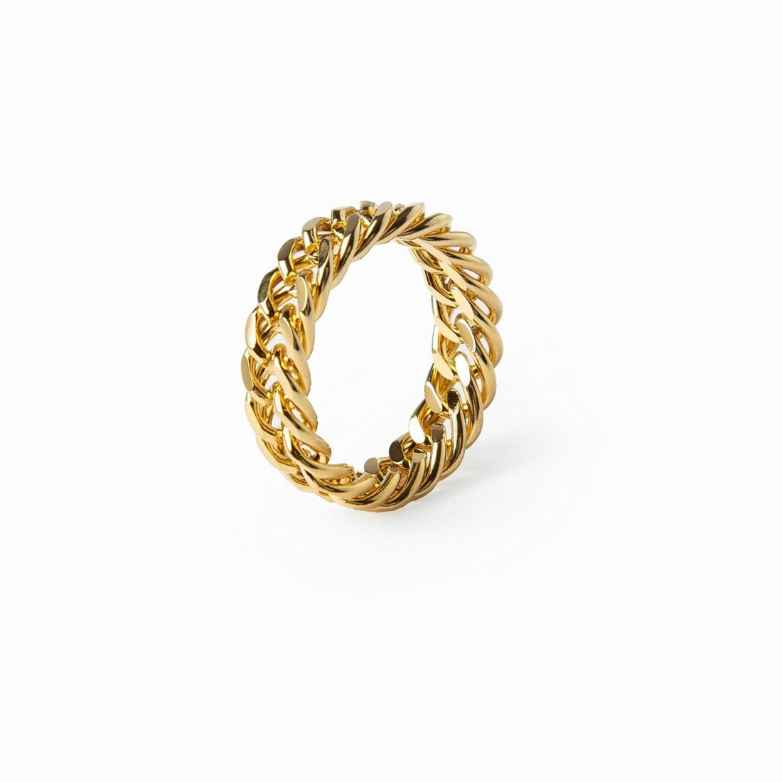 Anel Taina Banhado em Ouro 18K