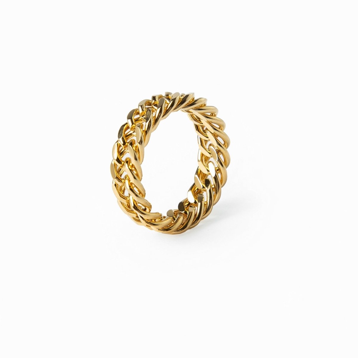 Anel Taina Banhado em Ouro 18K