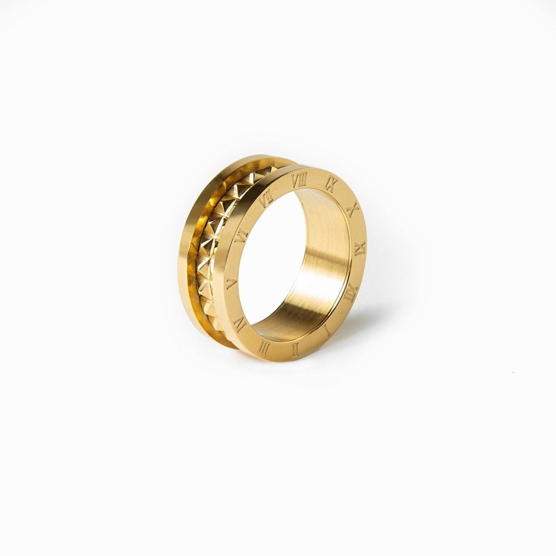 Anel Ismara Banhado em Ouro 18K