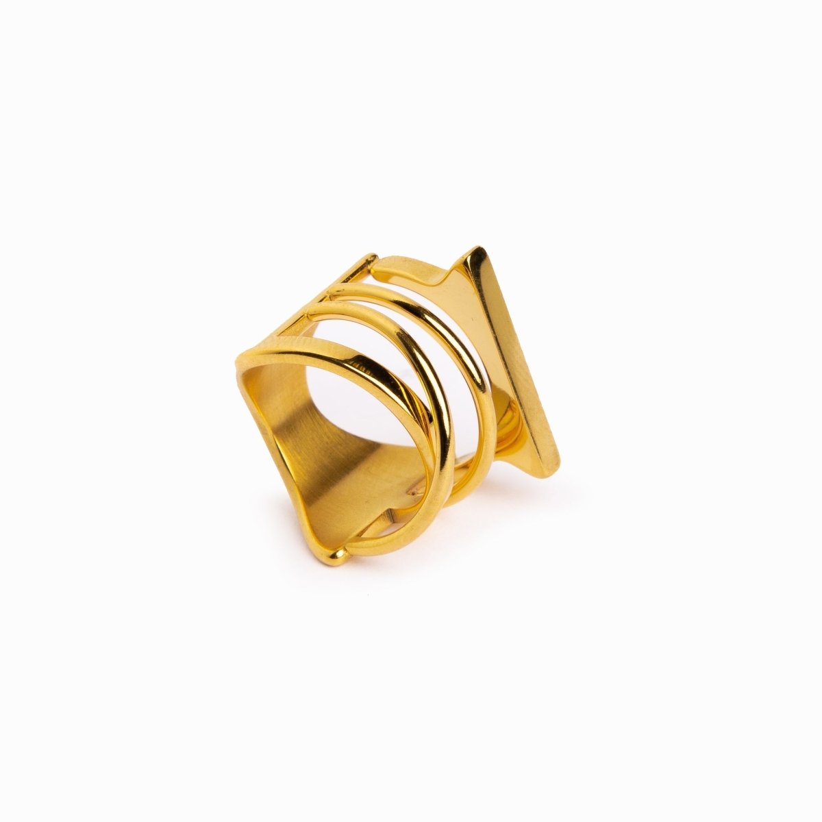 Anel Lola Banhado em Ouro 18K