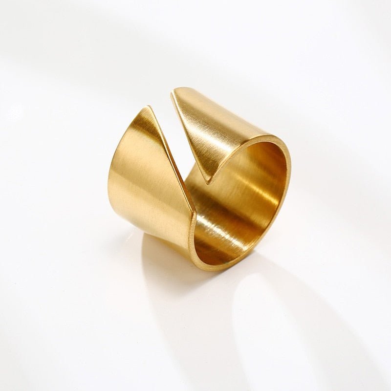 Anel Ysla Banhado em Ouro 18K