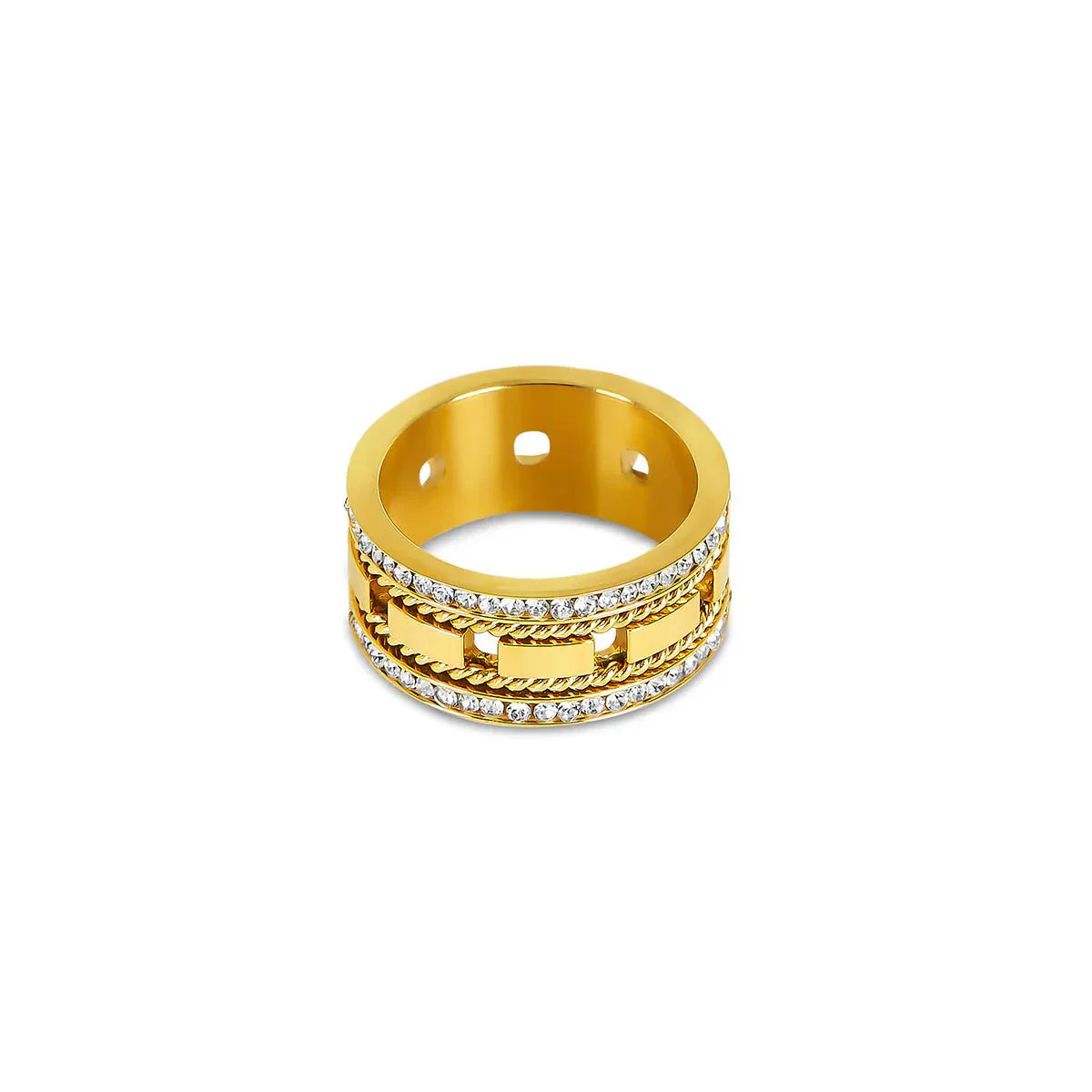 Anel Lioren Banhado em Ouro 18K