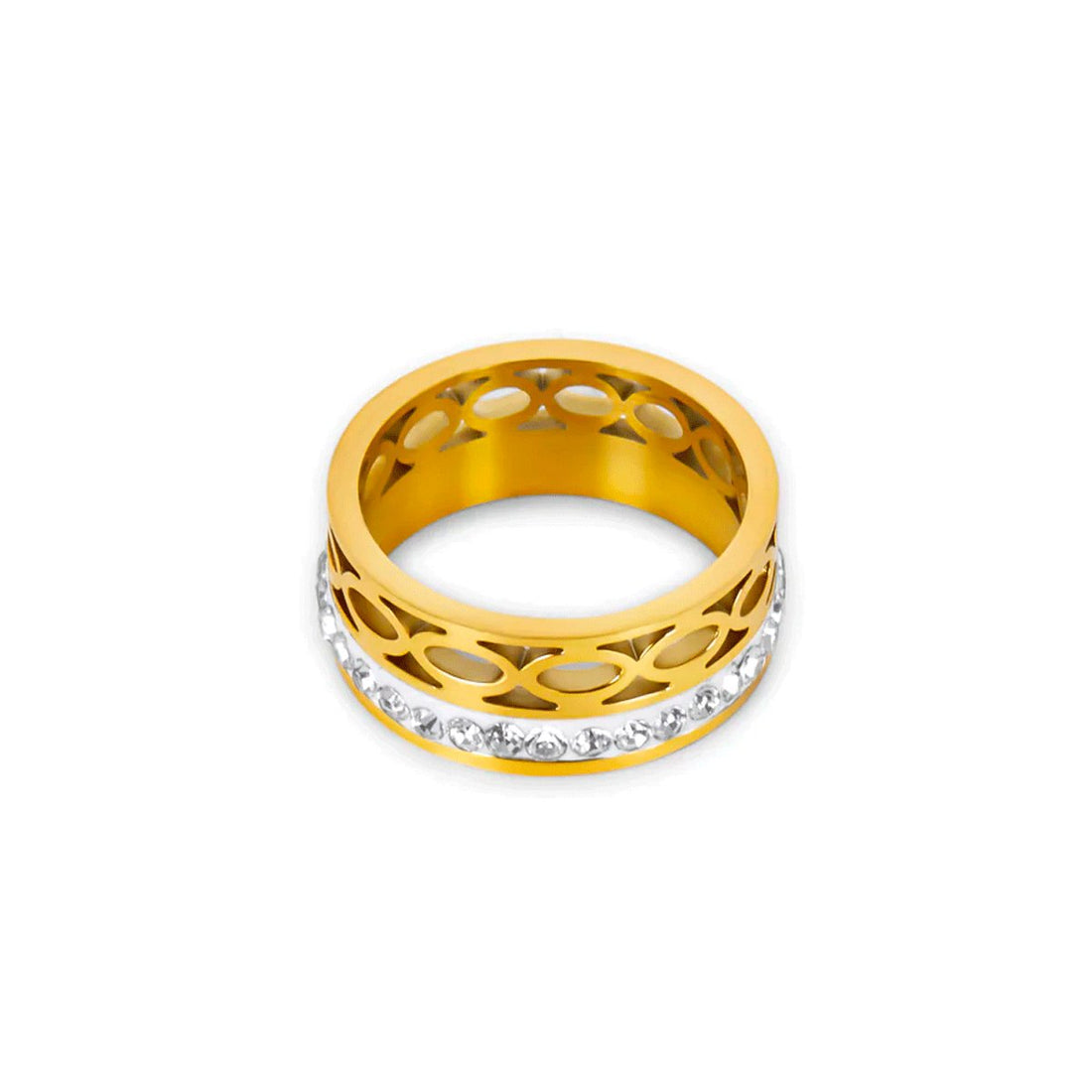 Anel Sora Banhado em Ouro 18k