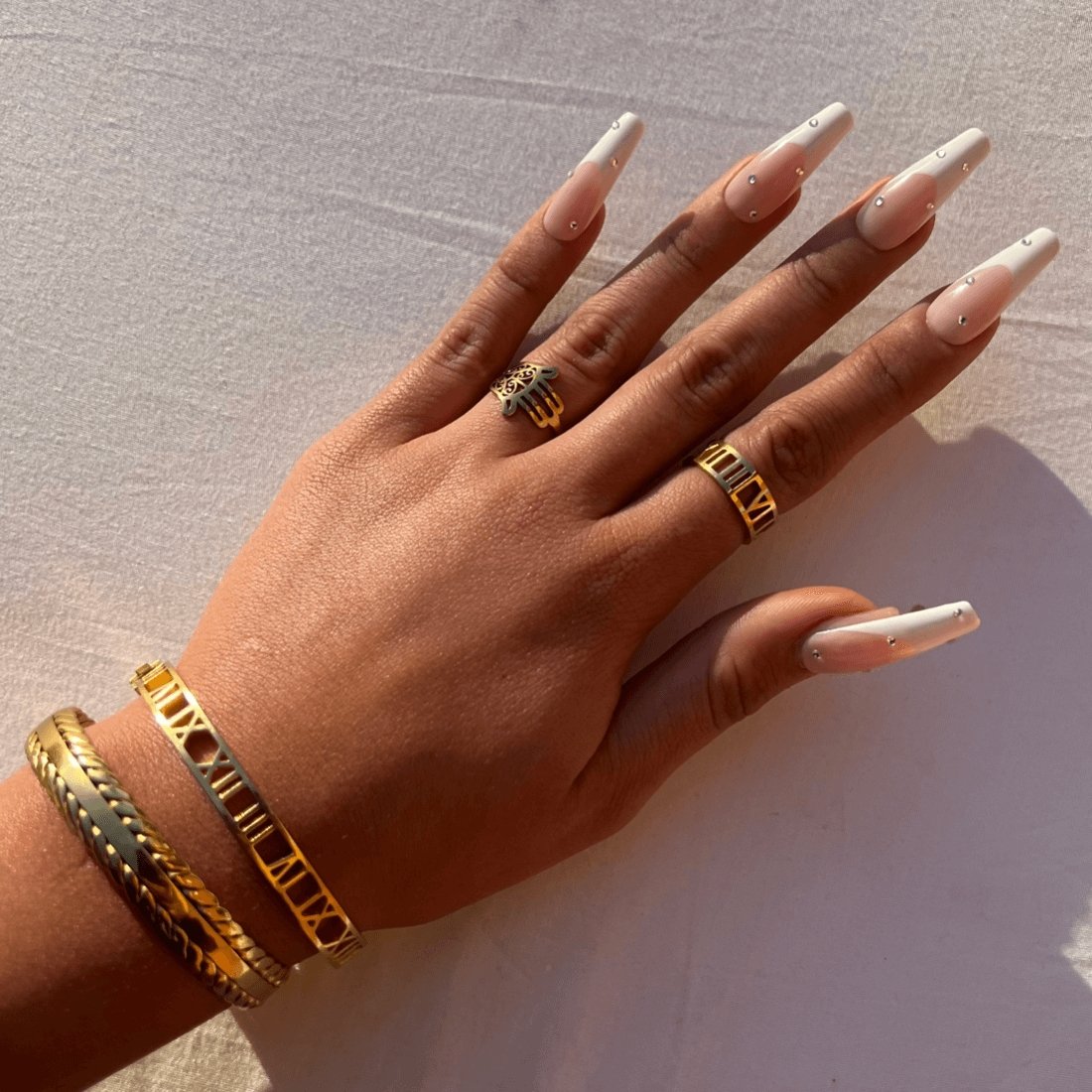 Anel Aurian Banhado em Ouro 18K