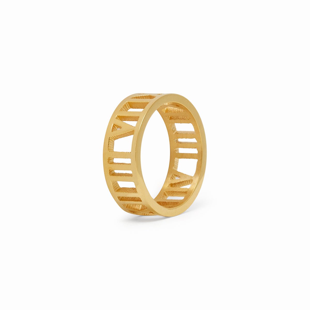 Anel Aurian Banhado em Ouro 18K