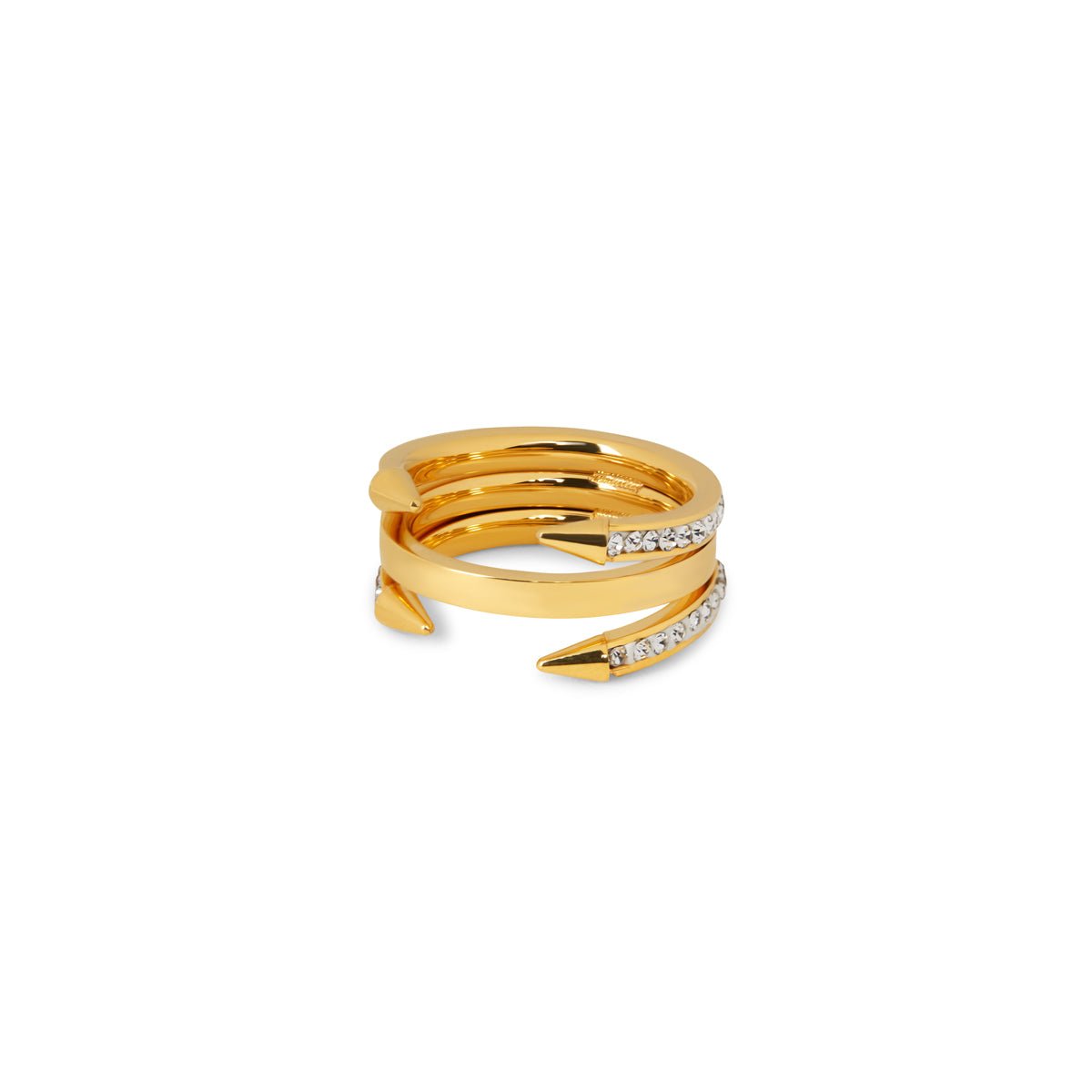 Anel Brienne Banhado em Ouro 18K
