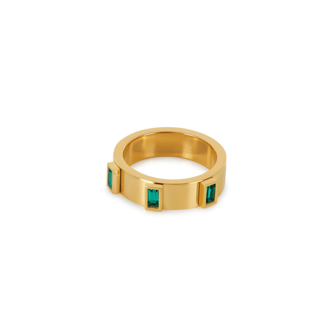 Anel Elissea Banhado em Ouro 18K