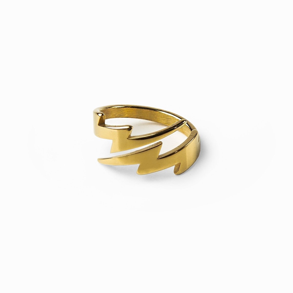 Anel Raio Kaelis Banhado em Ouro 18K