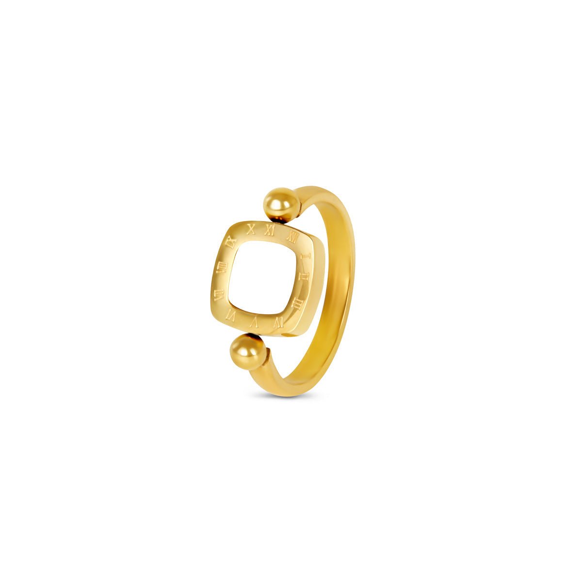 Anel Cyran Banhado em Ouro 18K