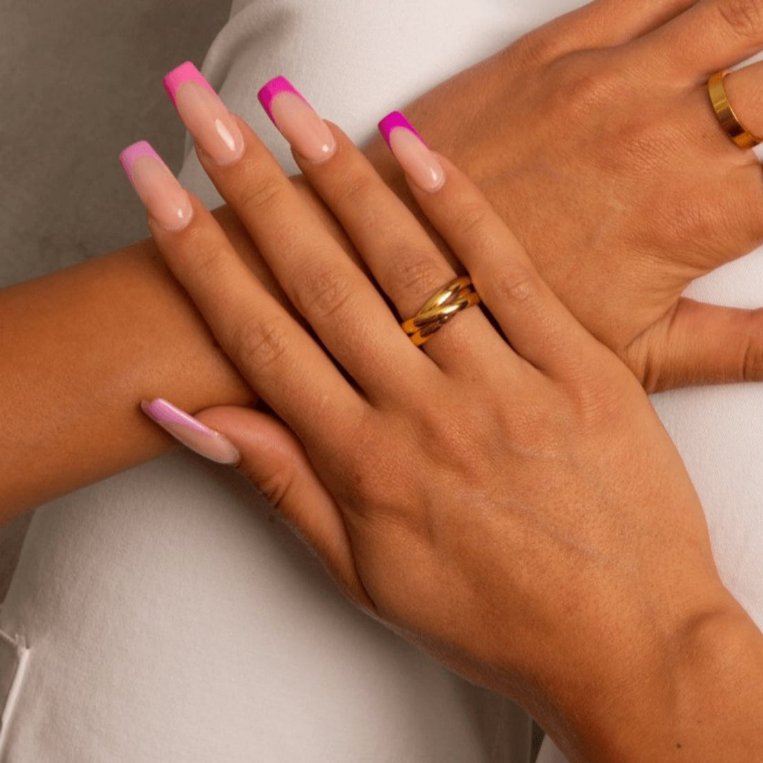 Anel Serena Banhado em Ouro 18K