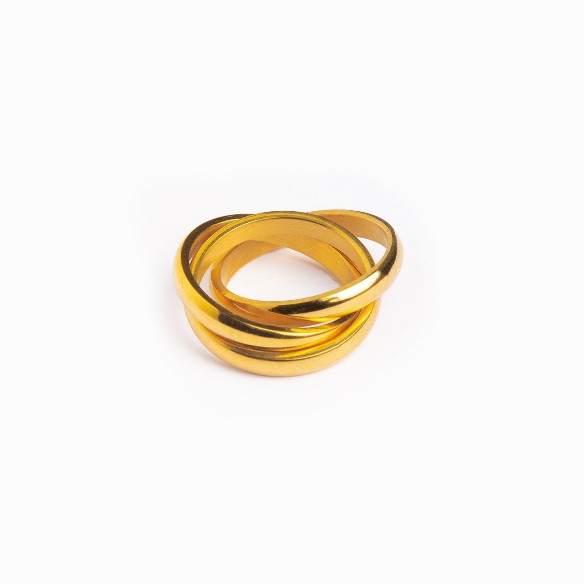Anel Serena Banhado em Ouro 18K