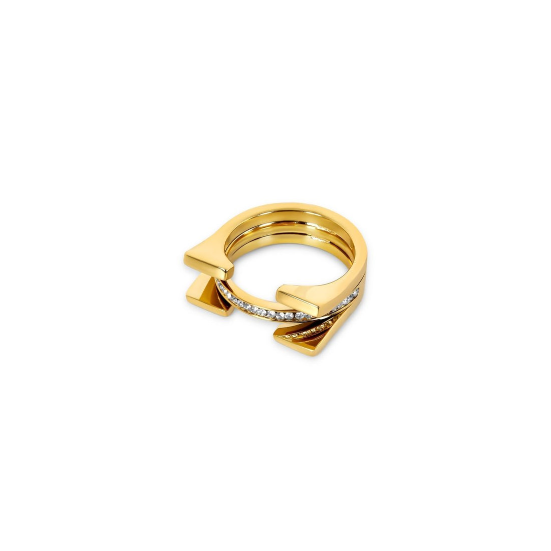Anel Thaly Banhado em Ouro 18K