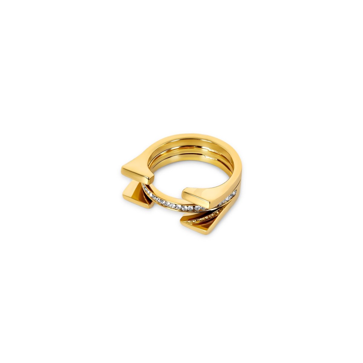 Anel Thaly Banhado em Ouro 18K
