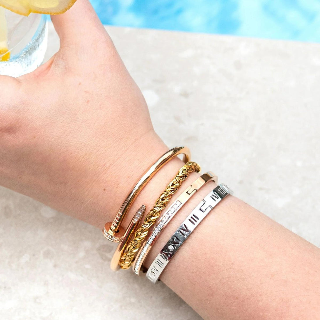 Bracelete Roma Prata