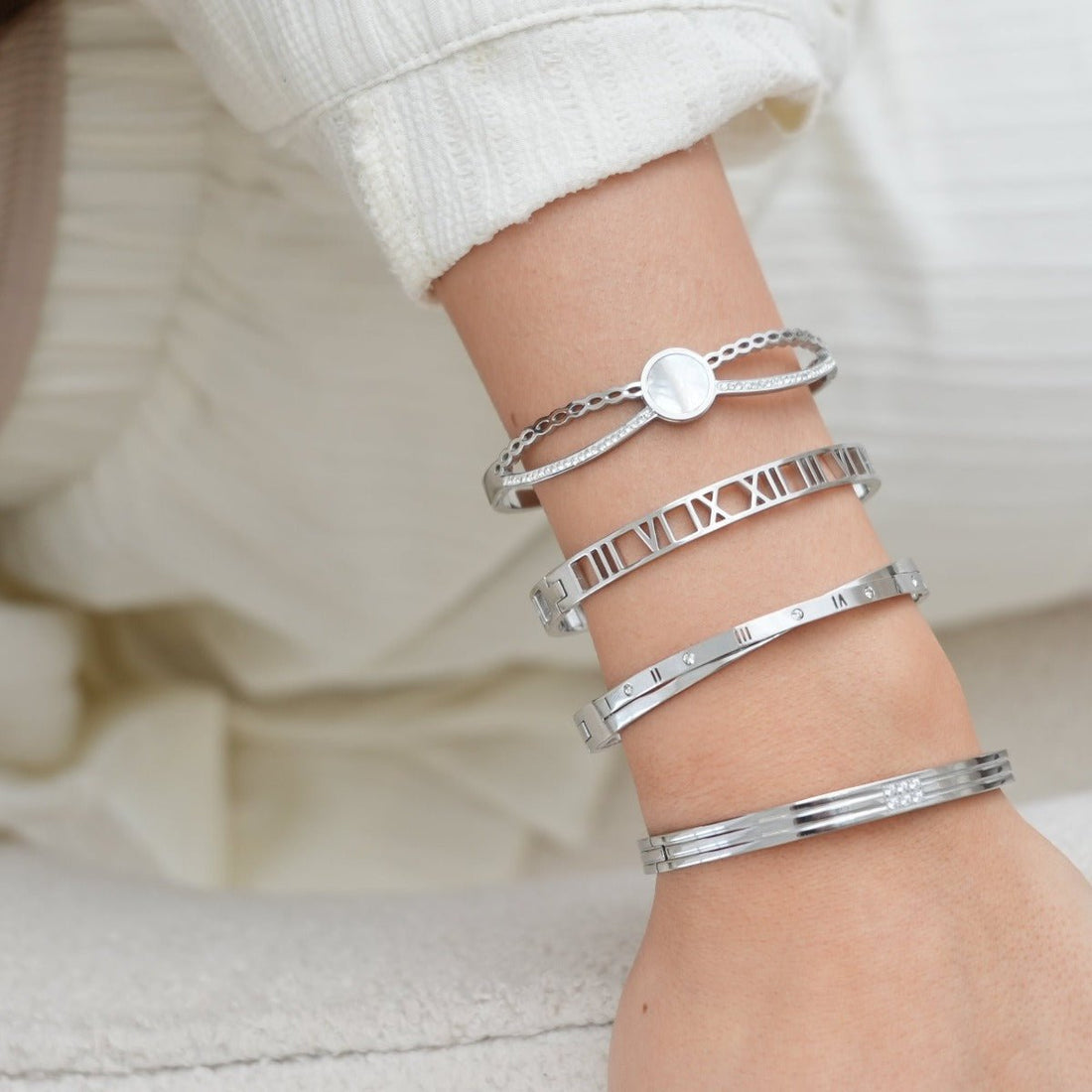 Bracelete Leone Prata