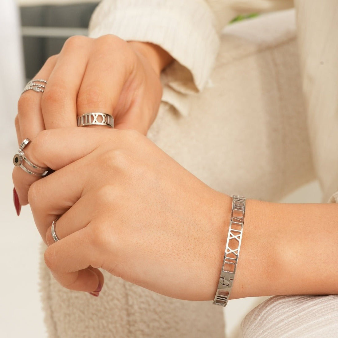 Bracelete Leone Prata