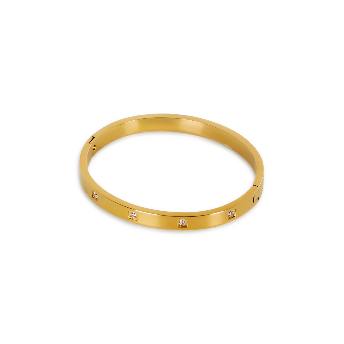 Bracelete Elara Banhado em Ouro 18K