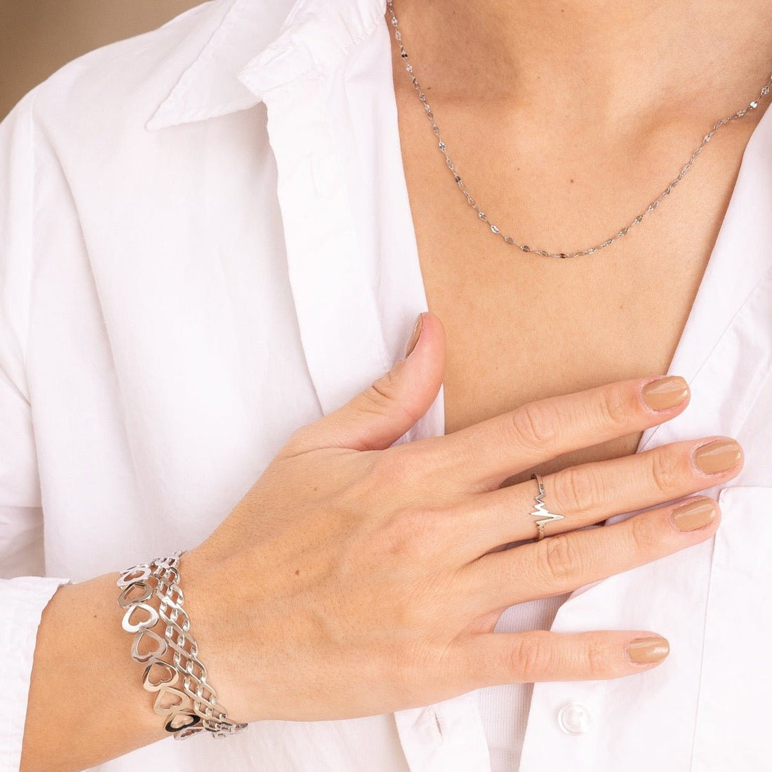 Bracelete Talisse Prata