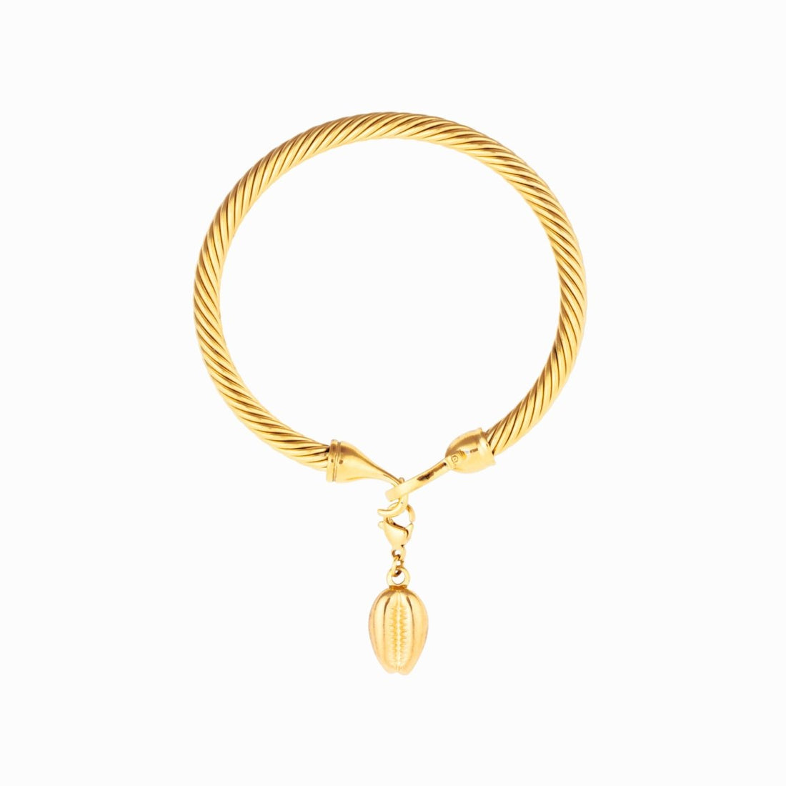 Bracelete Concha Moana Banhado em Ouro 18K