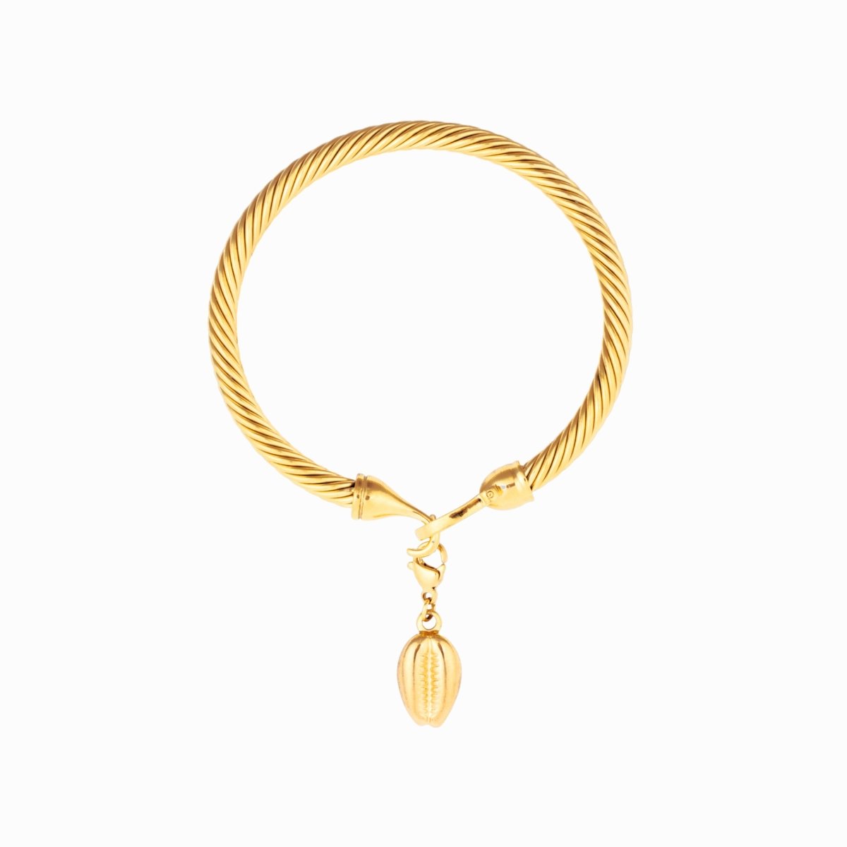 Bracelete Concha Moana Banhado em Ouro 18K