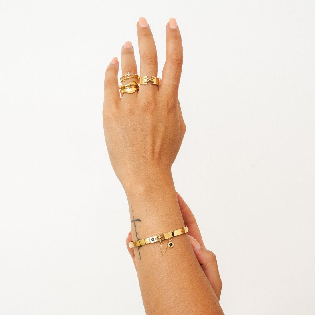 Bracelete Amaris Banhado em Ouro 18K