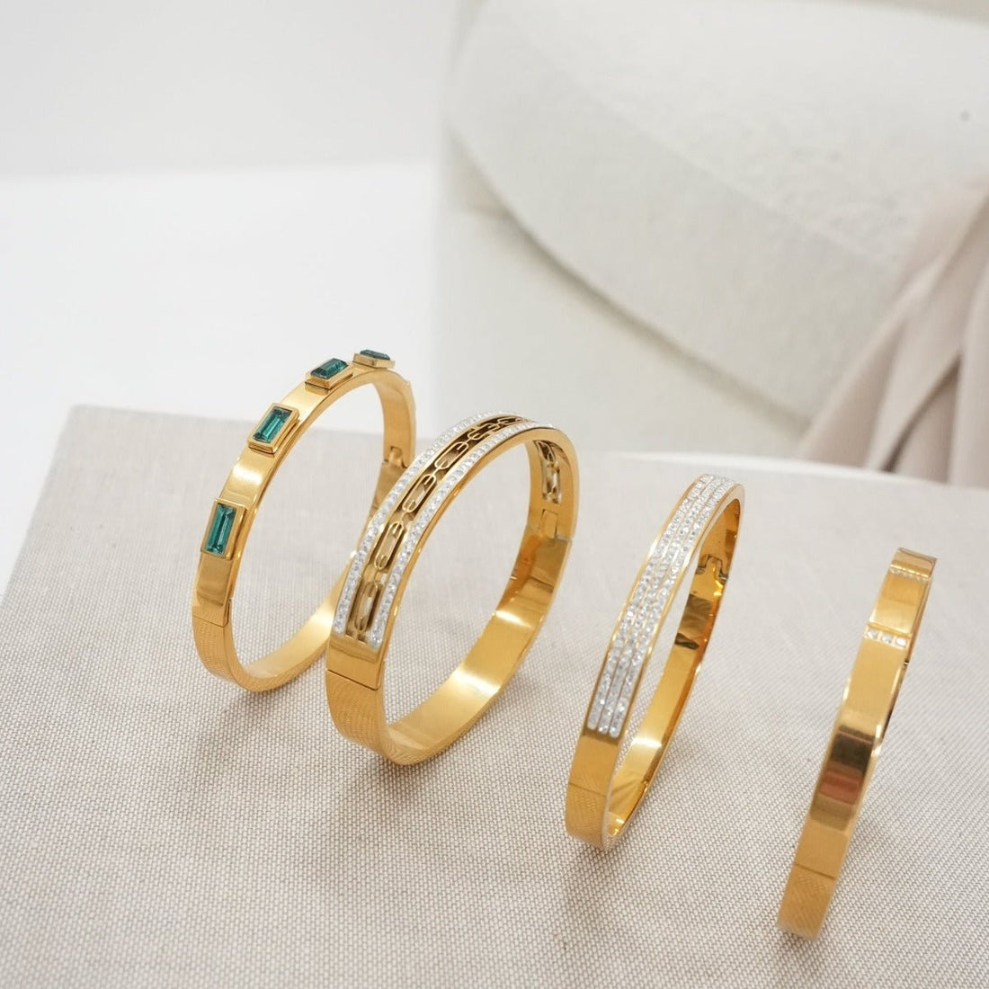 Bracelete Savina Banhado em Ouro 18K