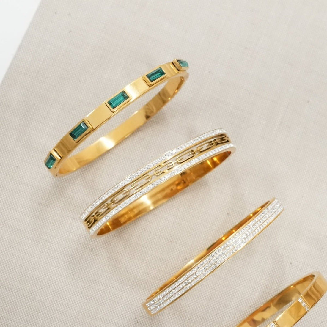 Bracelete Savina Banhado em Ouro 18K