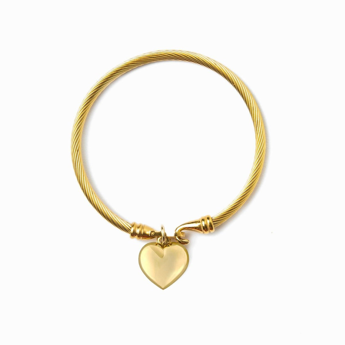 Bracelete Coração Lien Banhado em Ouro 18K