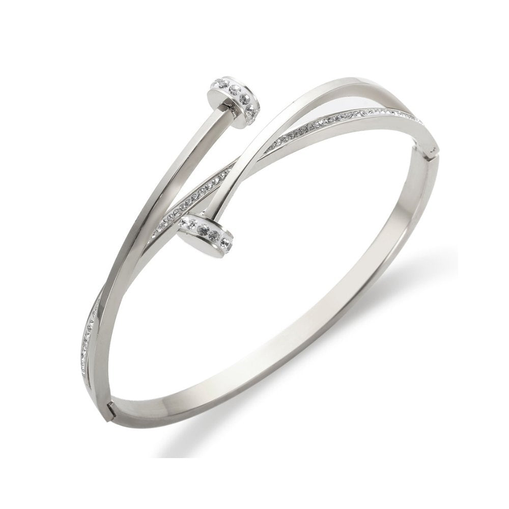Bracelete Zircônias Malena Prata