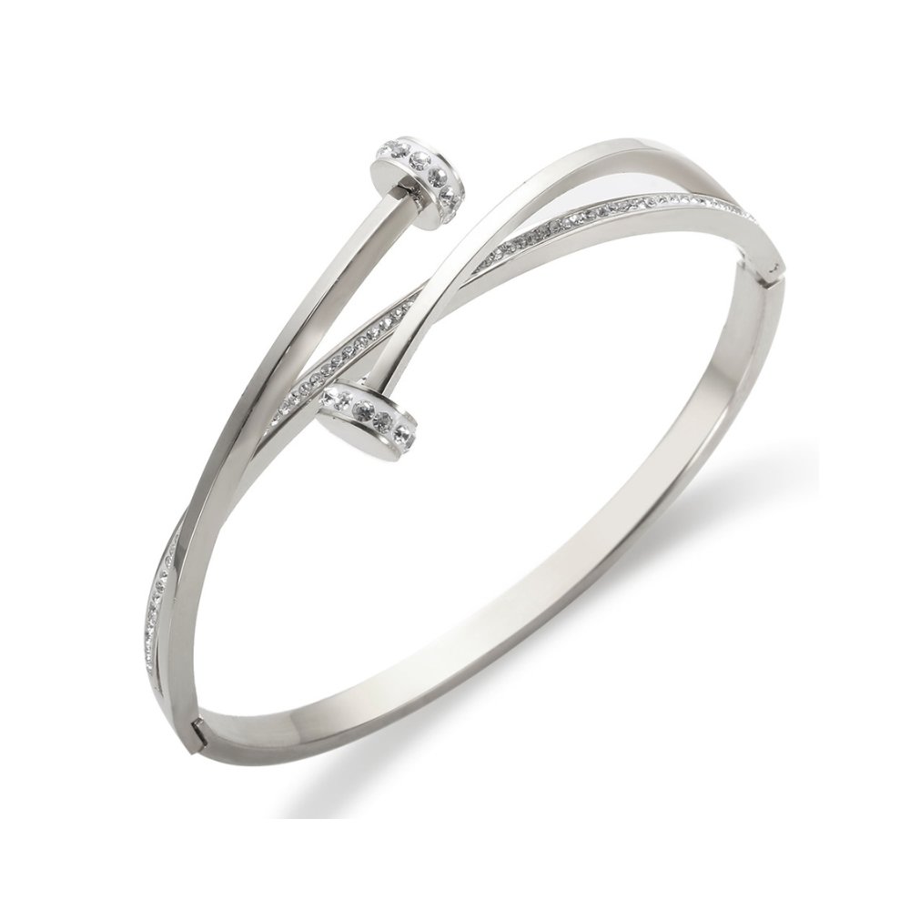 Bracelete Zircônias Malena Banhado em Ouro 18K