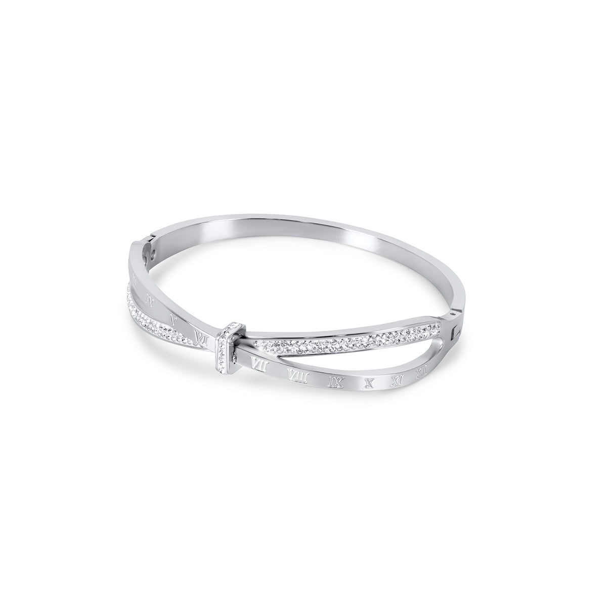 Bracelete Zircônia Verona Prata