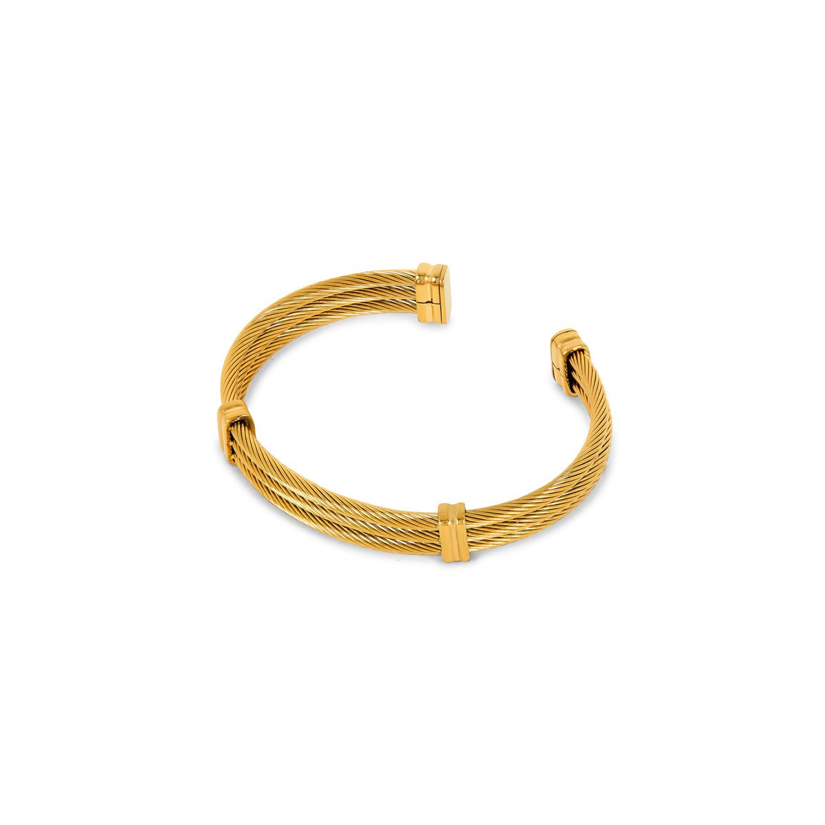 Bracelete Elisaine Banhado em Ouro 18K